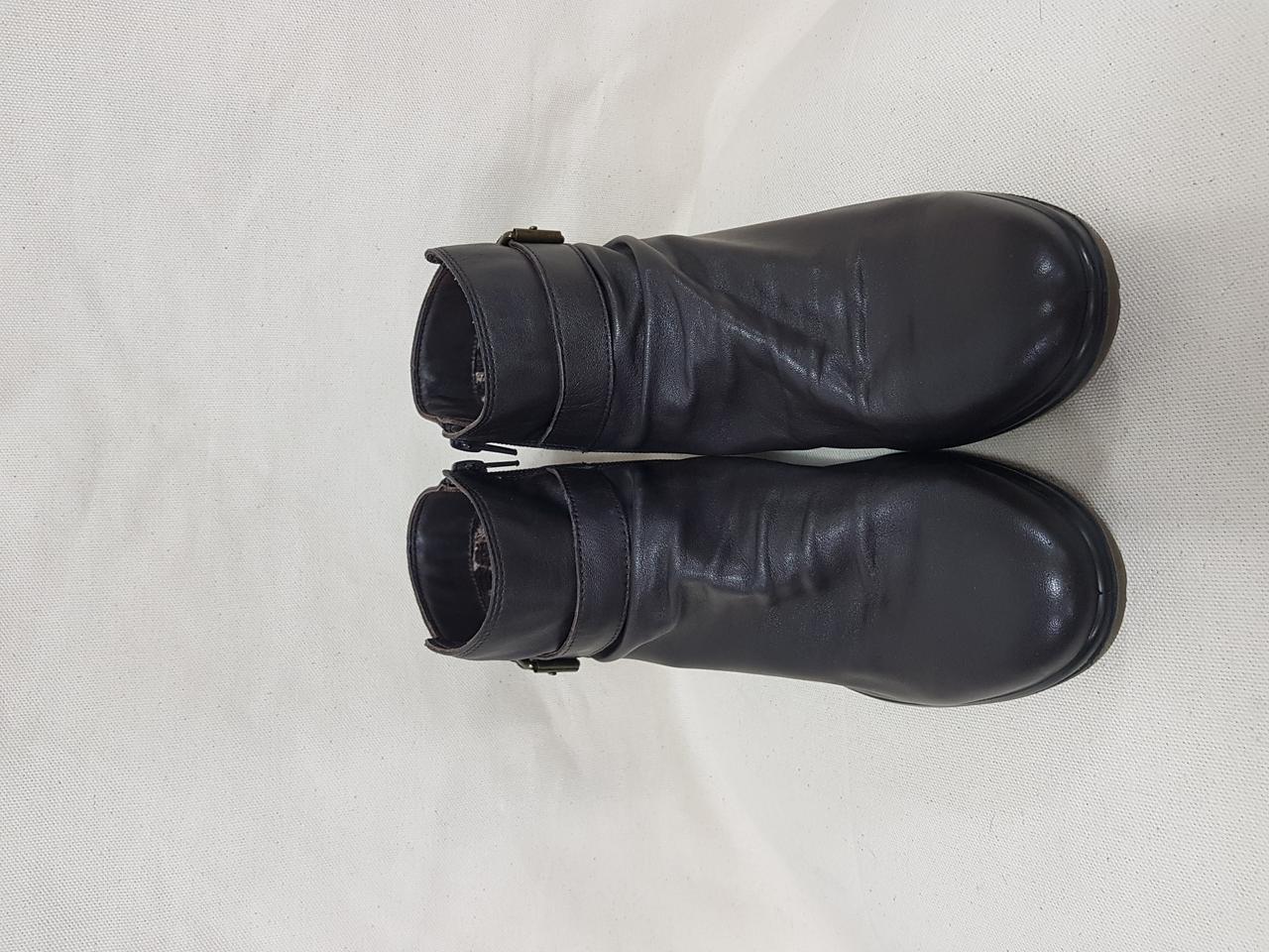 (새 상품) 허쉬파피 겨울 여성 소가죽 앵글 부츠