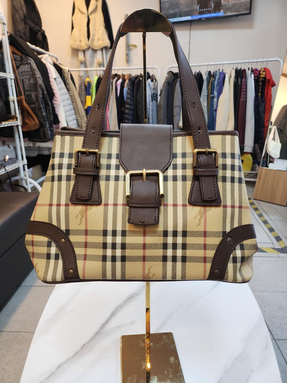 정품 버버리 가방 숄더백 가로32