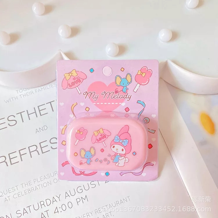 산리오 렌즈케이스 마이멜로디 쿠로미