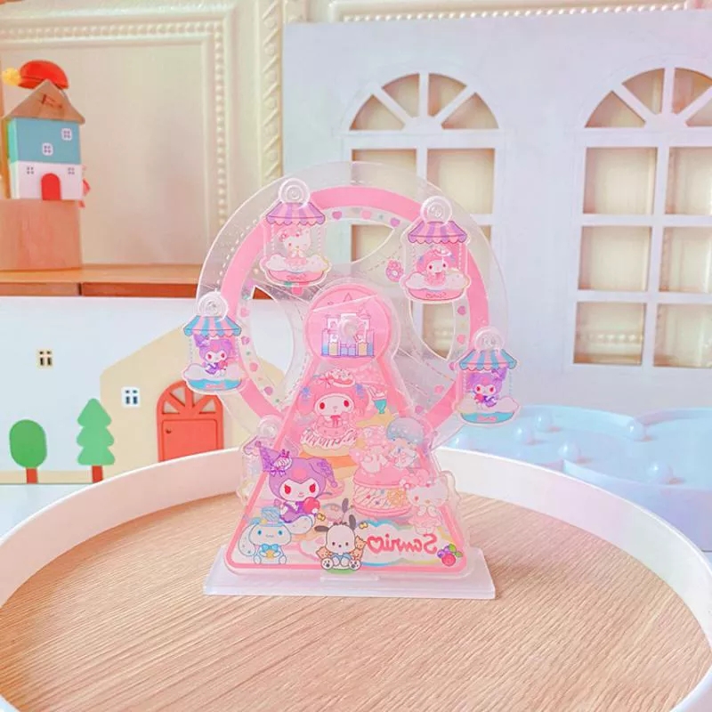 산리오  아크릴 회전 관람차