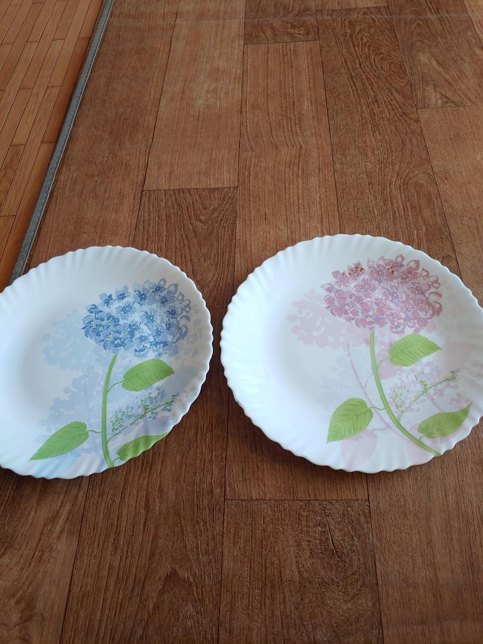 프랑스.루비낙(미사용).대접시.2종~일괄