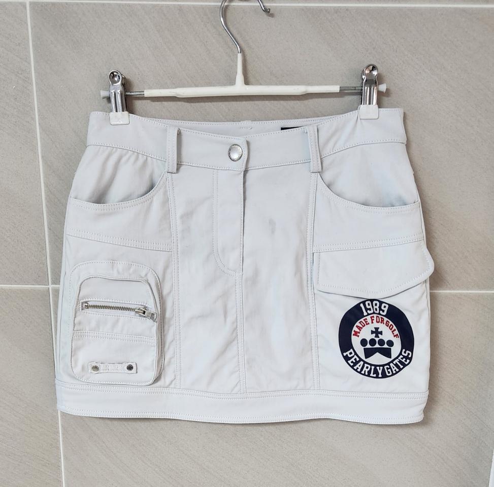정품)파리게이츠 골프 여성 기모 스커트