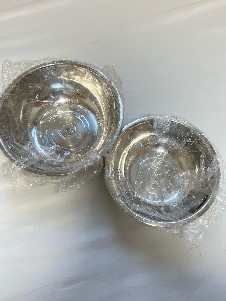 쿠빈녹스 믹싱볼 26cm + 타공채반 22cm