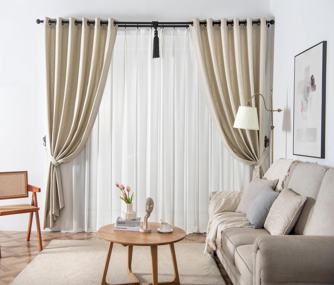 두툼한 방한 암막커튼 새재품 원가포기 창고정리 커튼봉