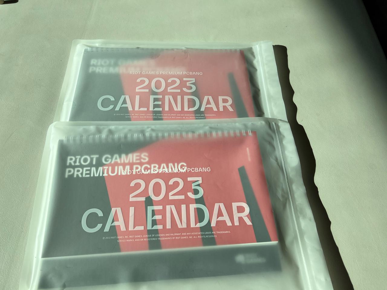 리그 오브 레전드 한정판 2023년 달력