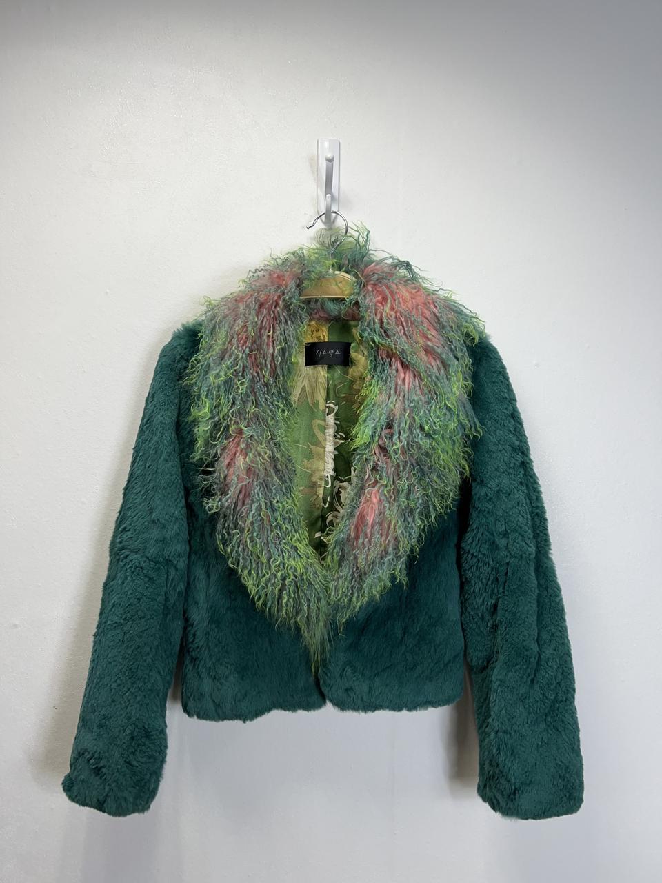 44~55 시스막스 레빗 퍼 자켓