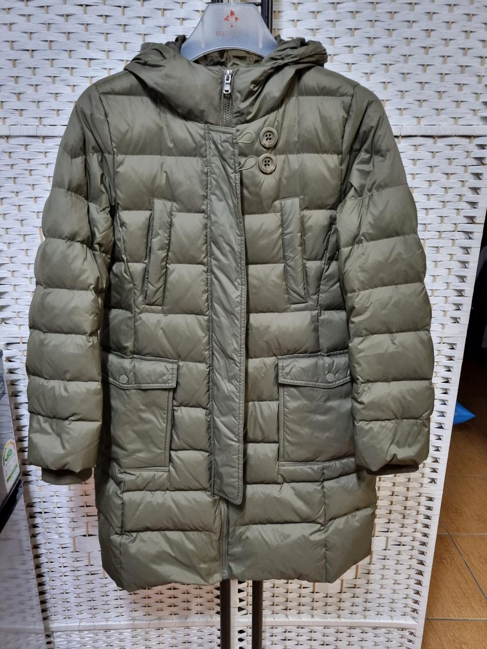 [지센] 여성 거위솜털 하프 패딩 100사이즈