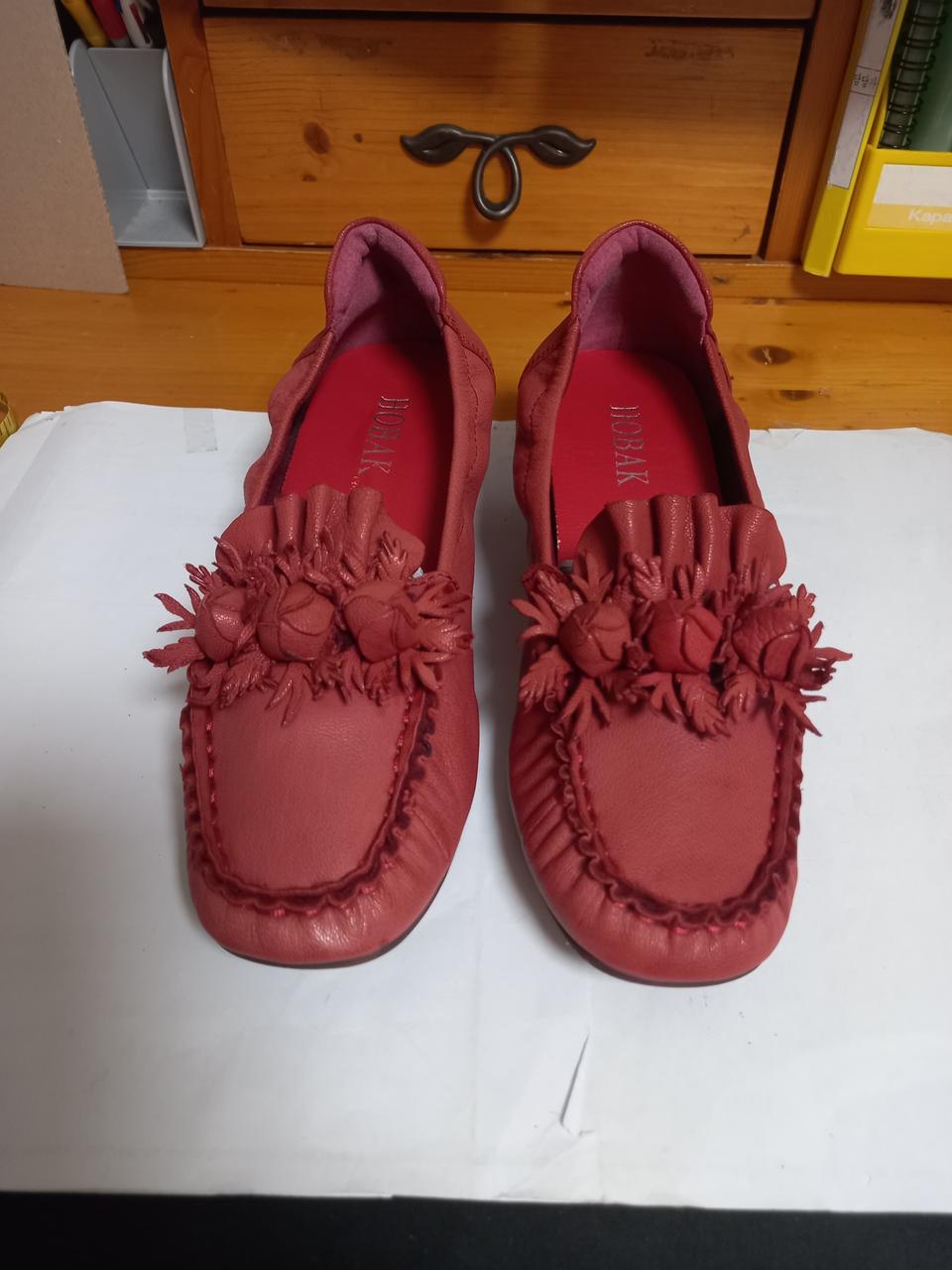 여성 호박슈즈(HOBAK) 발편한 단화(230) 7238