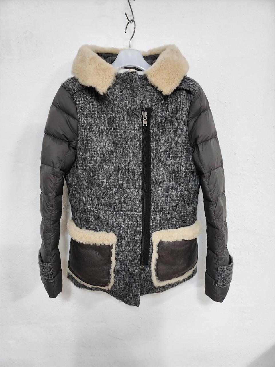 챗시윈 이태리 정품 여성 구스다운 알파카 점퍼