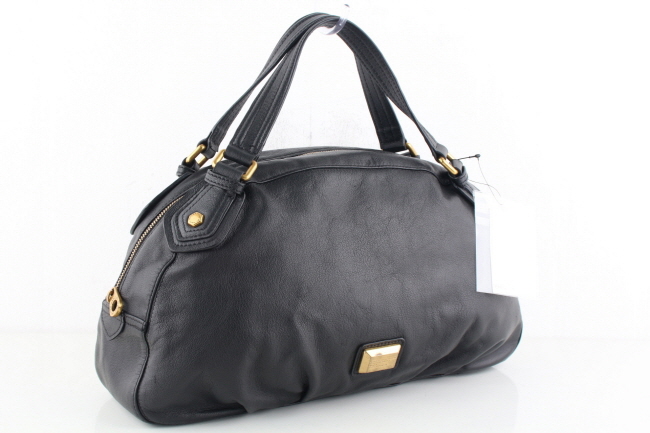 마크 바이 마크제이콥스 WORKWEAR 워크웨어 블랙 소가죽 심플 캐주얼 토트백 B3744