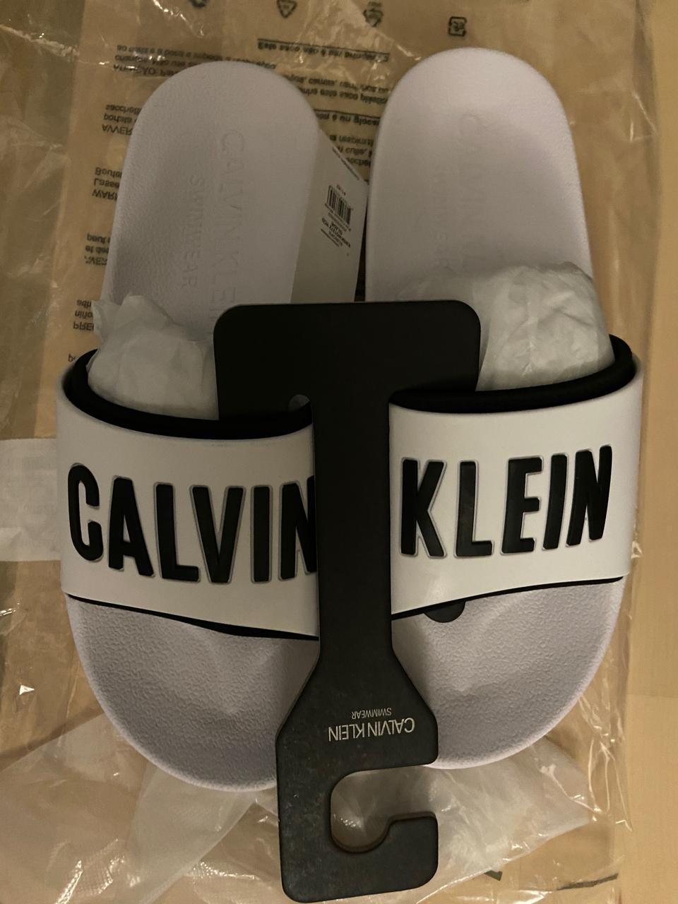 캘빈클라인 슬리퍼 슬라이드(새상품)