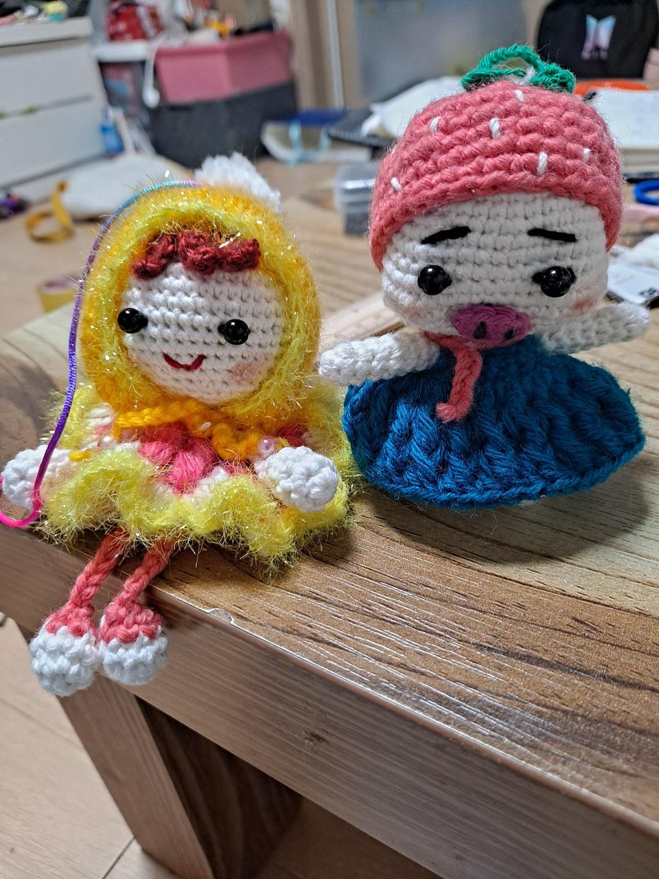 손뜨개 인형
