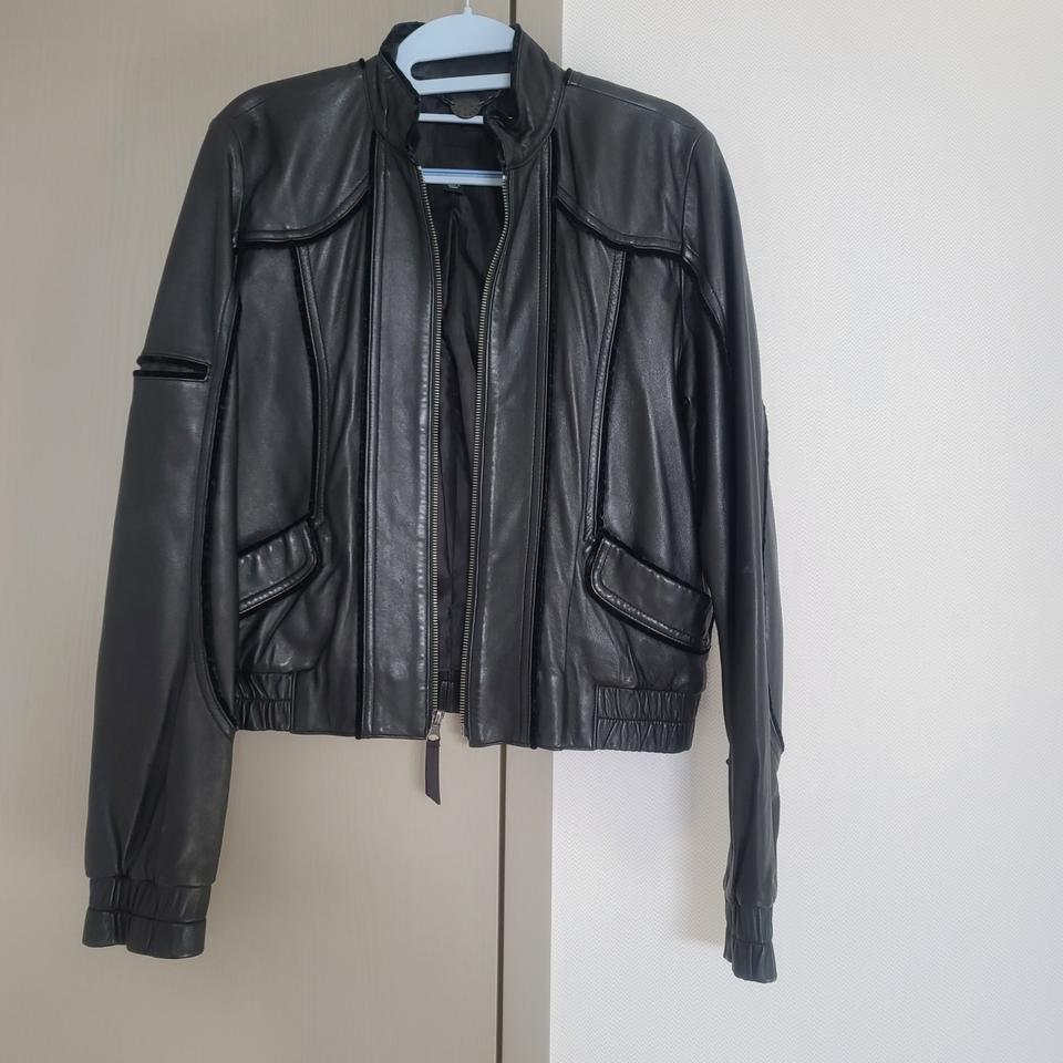 안나수이 가죽점퍼