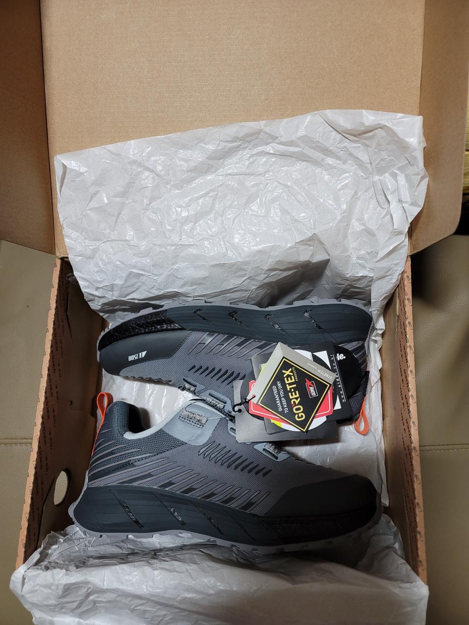 [택달린새것,남성255]아이더 고어텍스 코듀라 보아 트레킹화 등산화