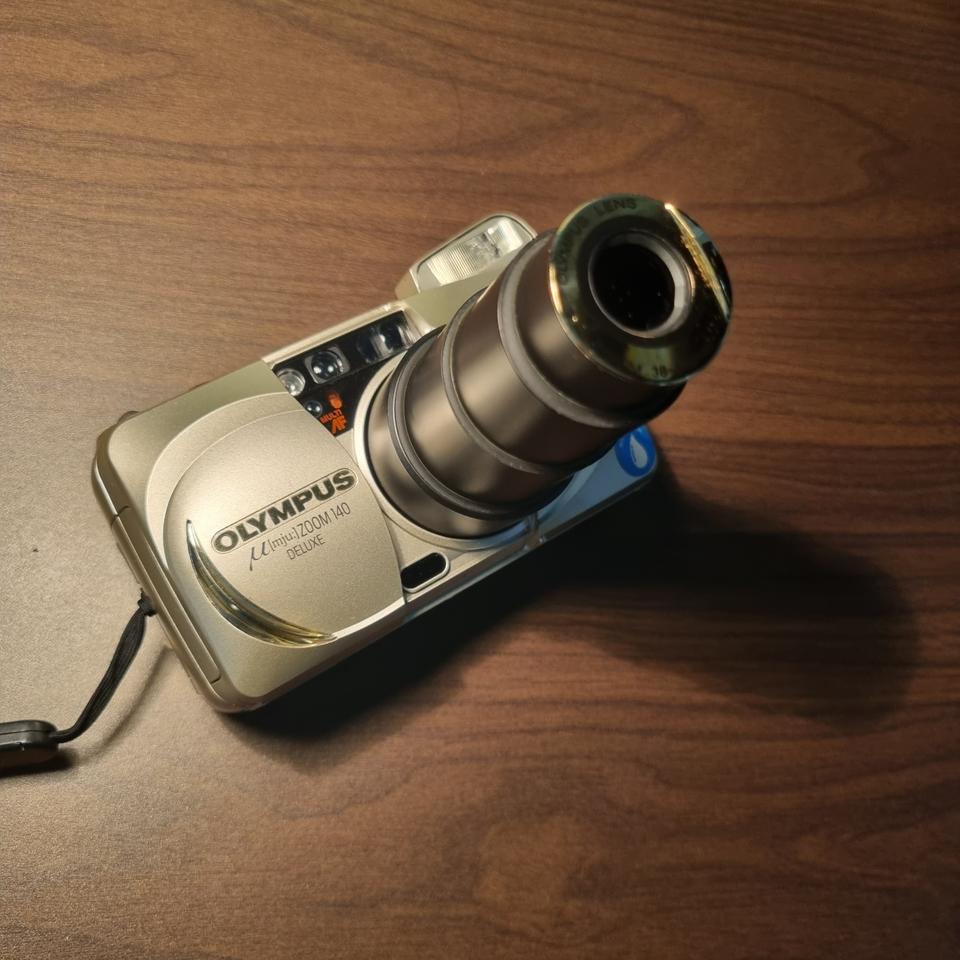 올림푸스 필름 카메라 뮤즈zoom140delux