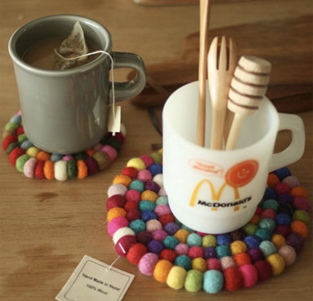 폼폼이 냄비 받침대