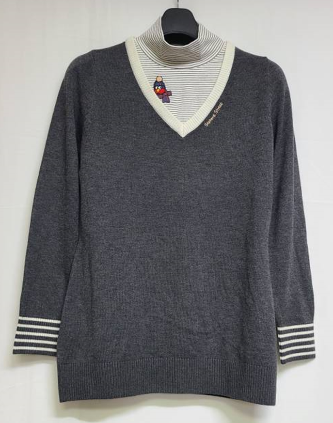 세서미스트리스 여성용 골프웨어 니트