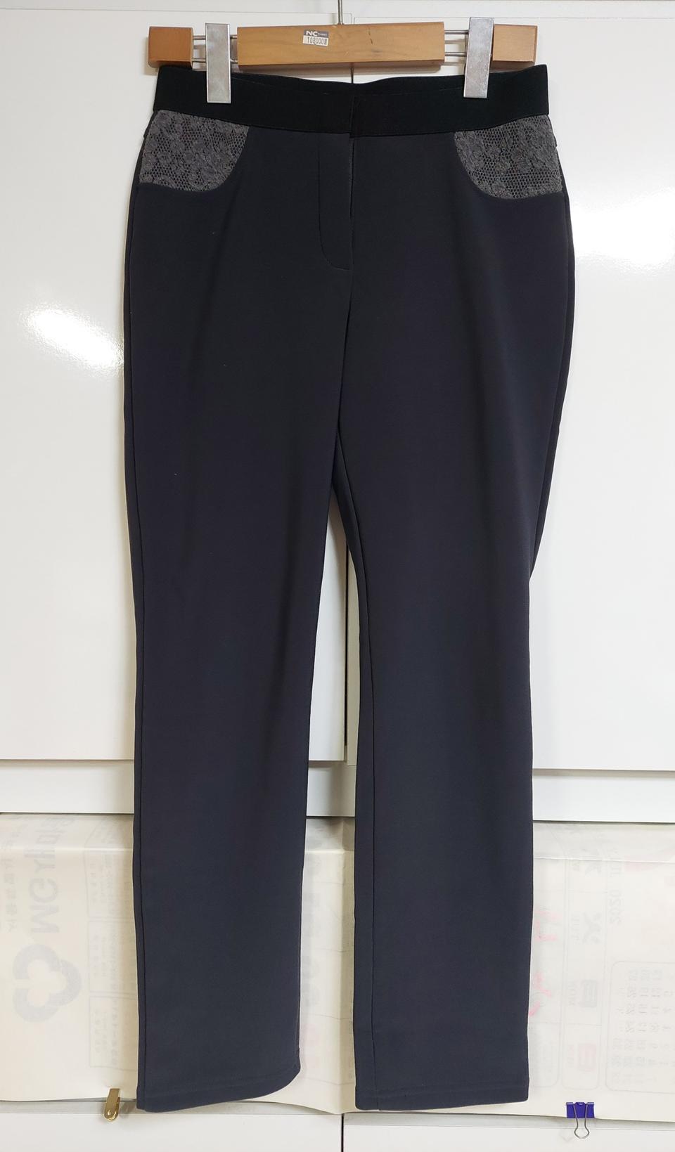 기모여성스판바지