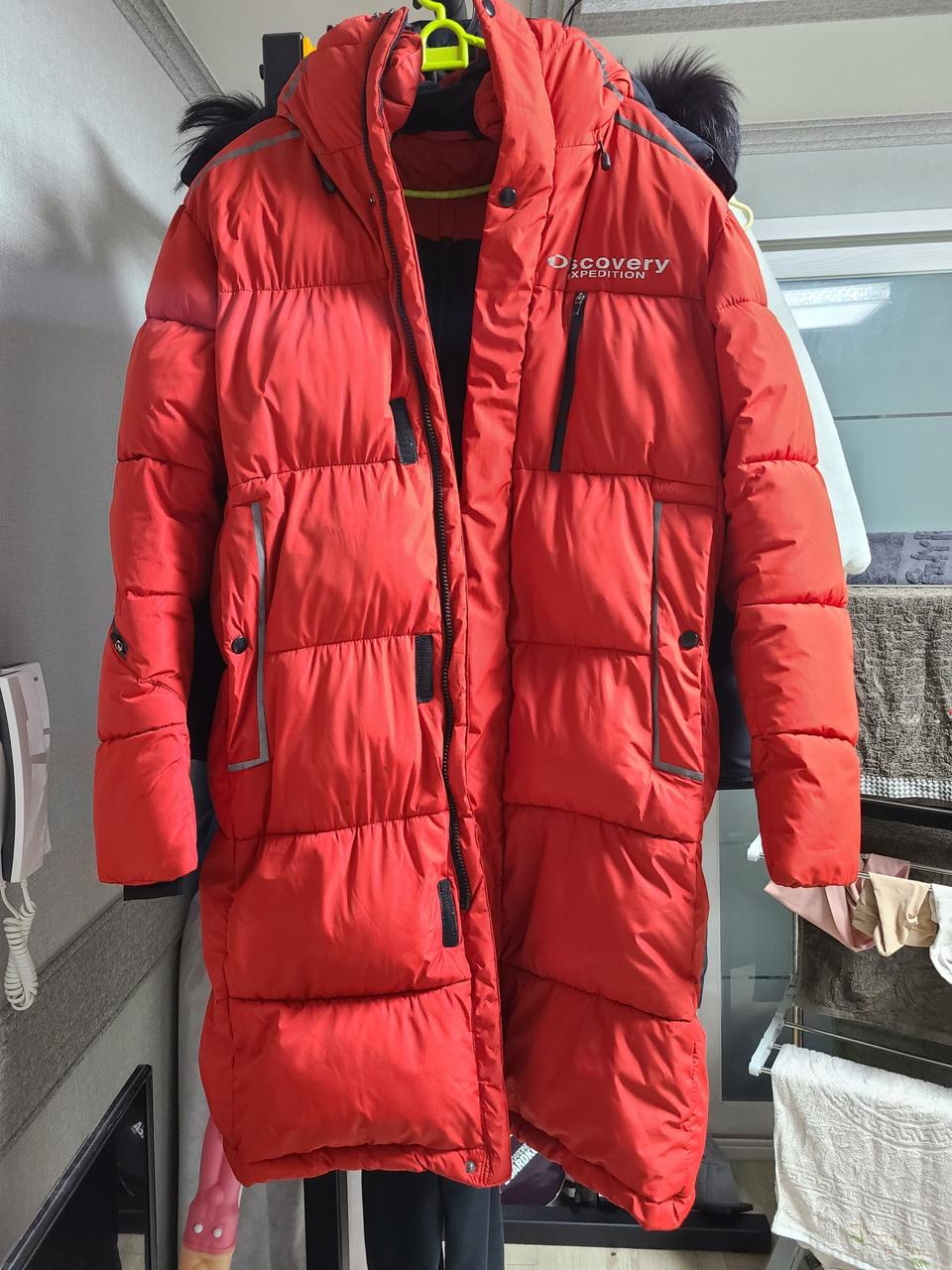 디스커버리 롱패딩 팝니다