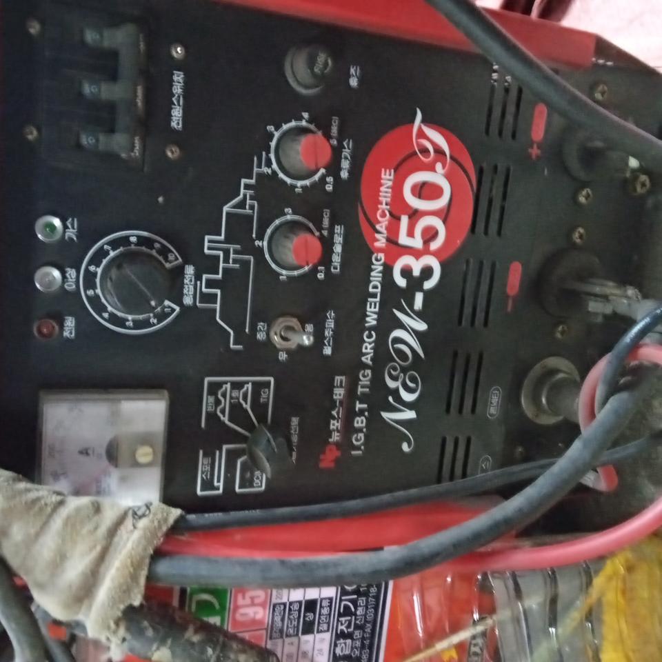 뉴포스 알곤용접기 350 35만원