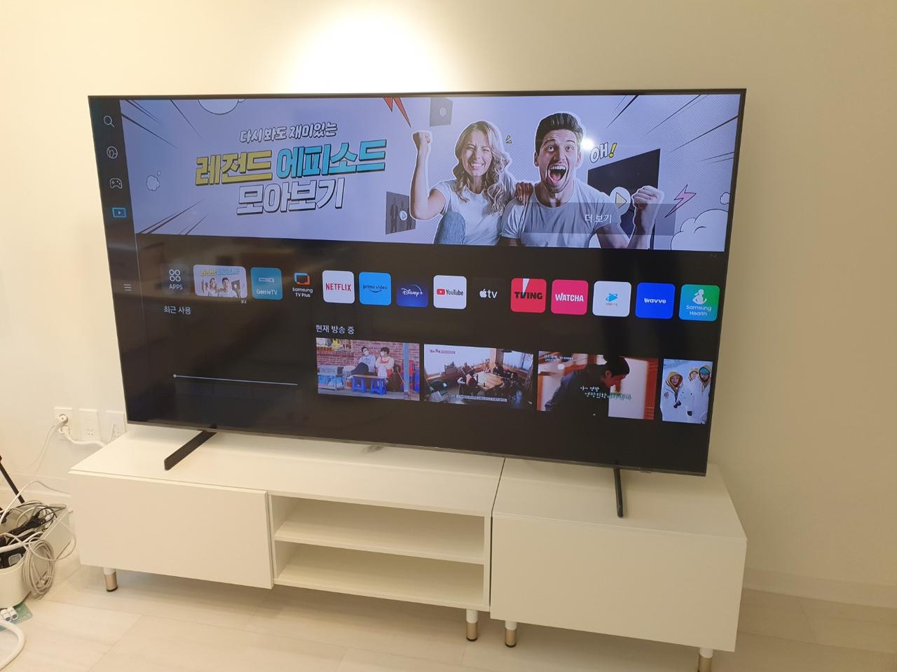 삼성 4K 75인치 TV 신품급