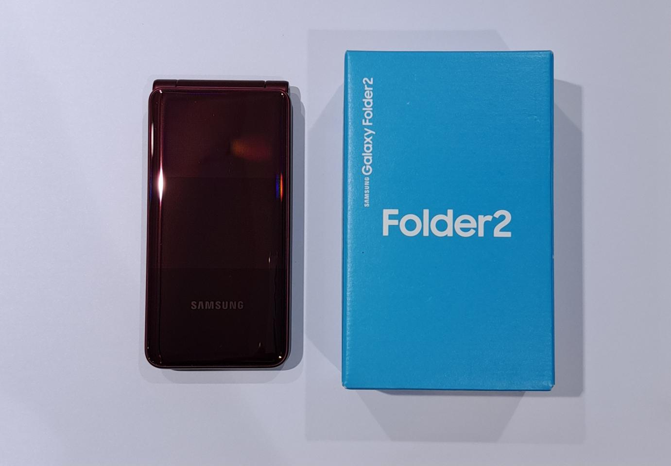 갤럭시 폴더2_32G 레드, 투명케이스