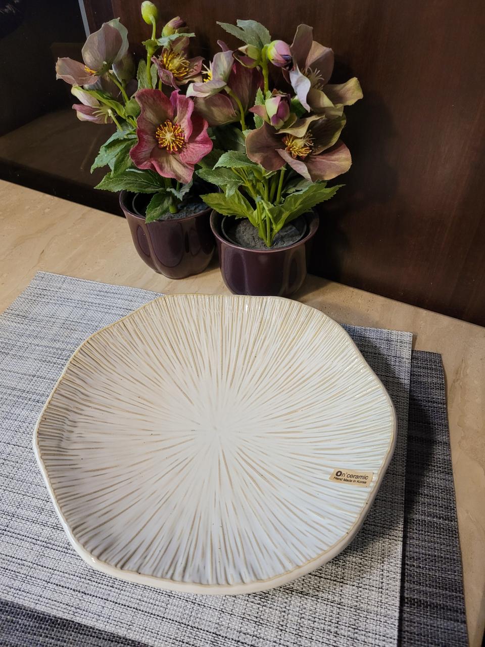 고급 디너 도자기그릇