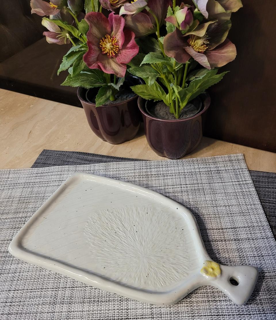 고급 핸드메이드 디너 도자기접시