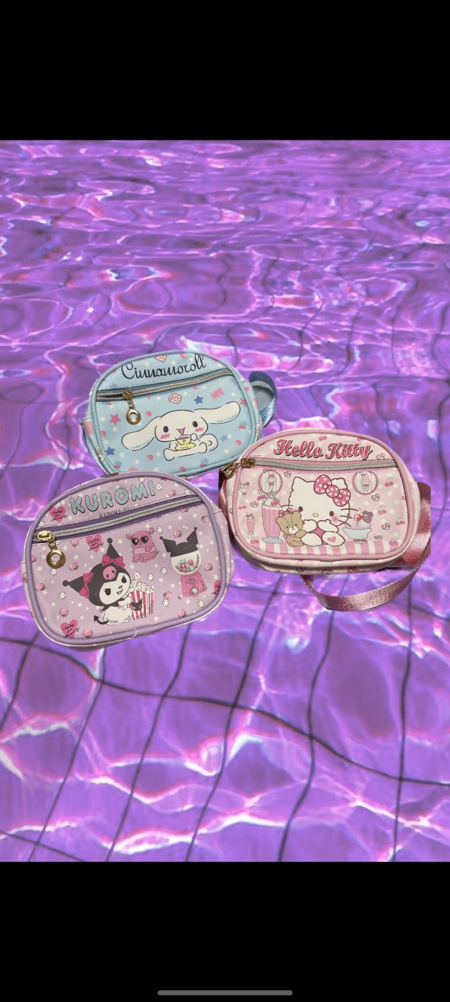 산리오 가방 각 15,000