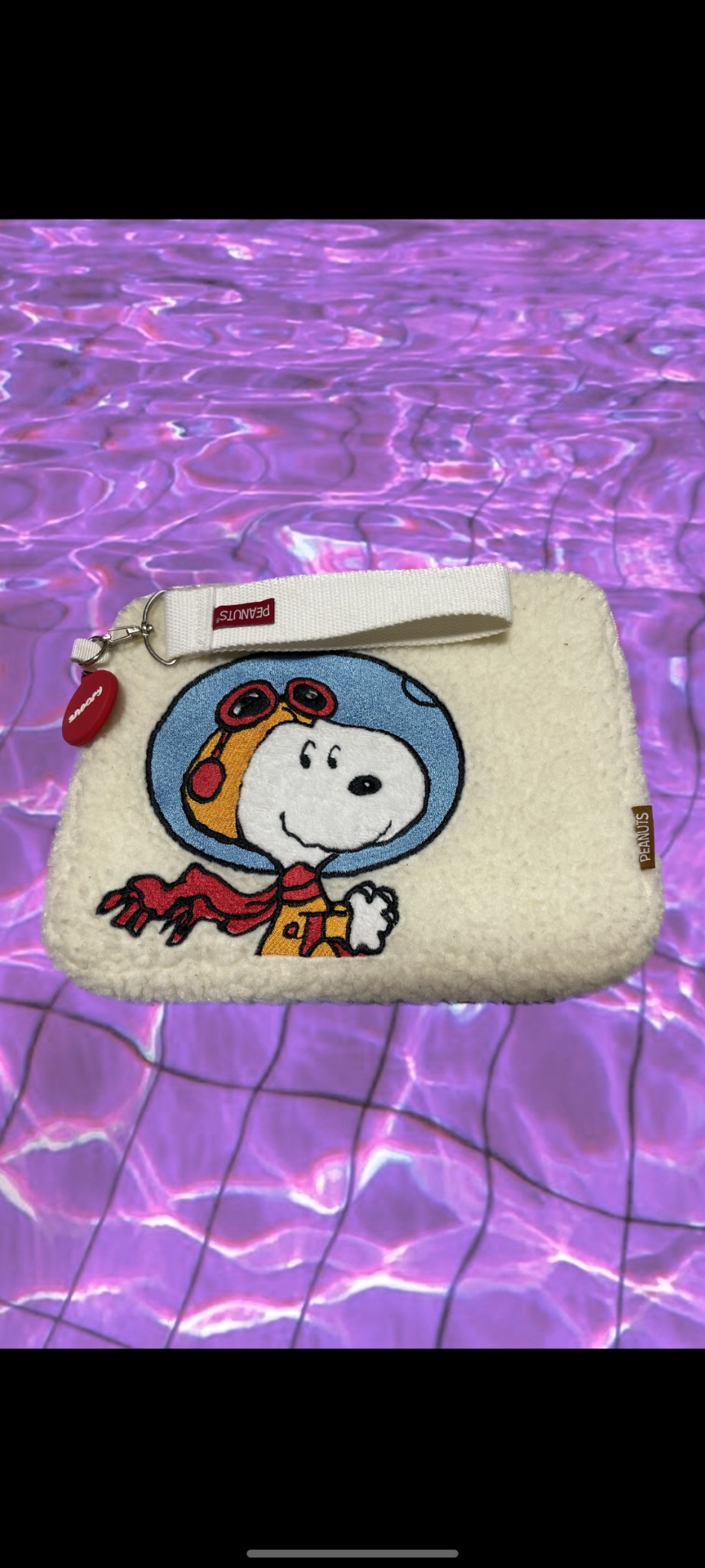 스누피 파우치 겸 클러치