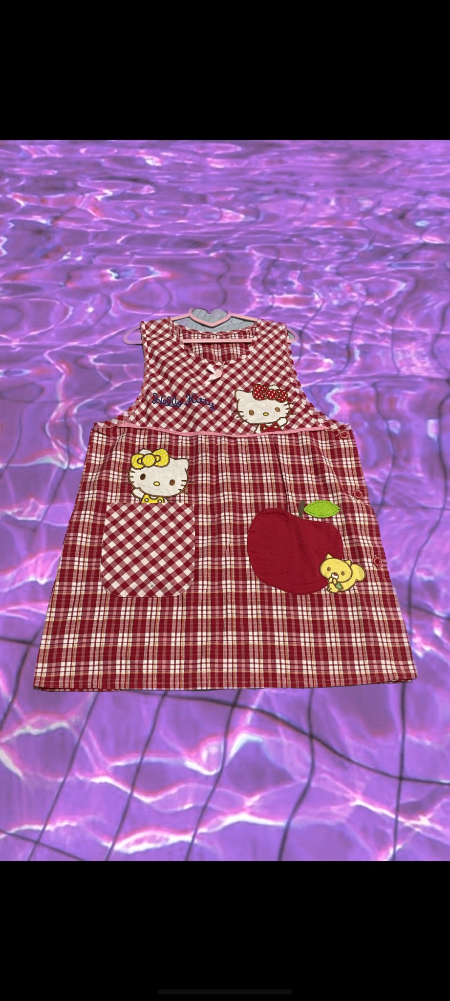 헬로키티 앞치마