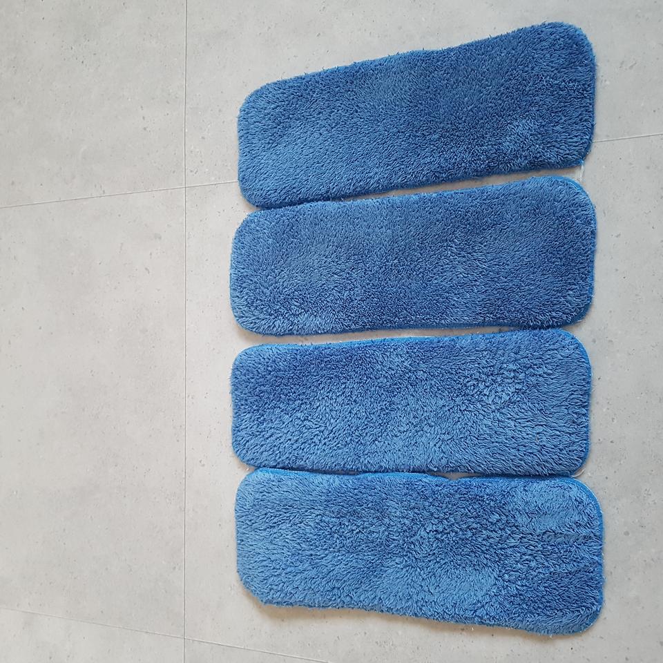 초극세사 청소용 리필 걸레 청소포 (새제품) 4장