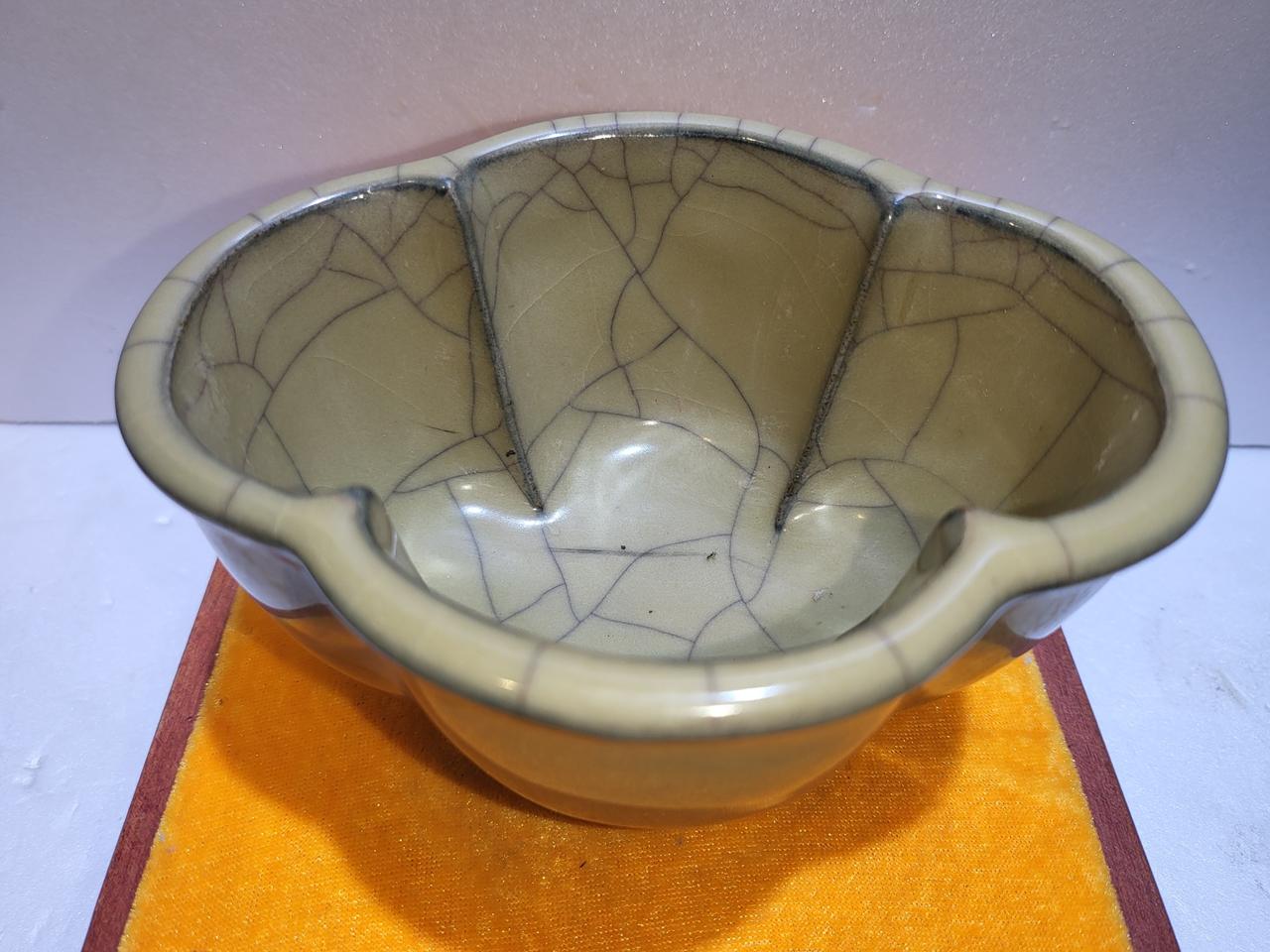 중국도자기 수반