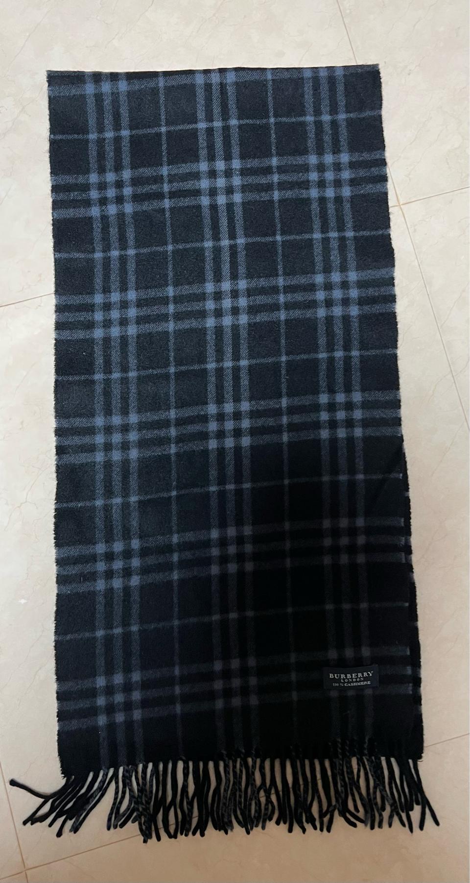 버버리 명품 캐시미어 머플러 목도리