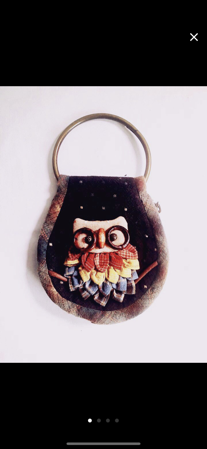 핸드메이드 부엉이 키링