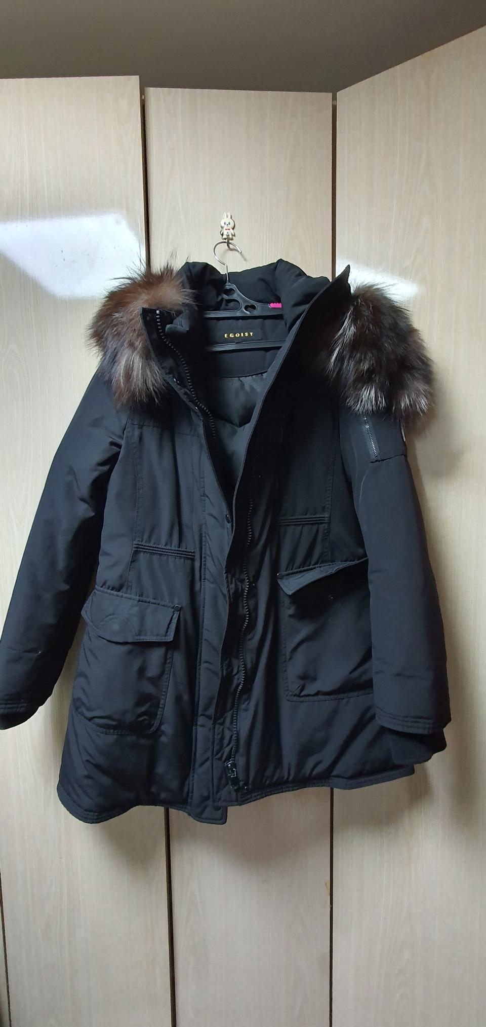 에고이스트 밍크 퍼 다운패딩