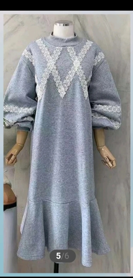 (새상품)기모W롱원피스