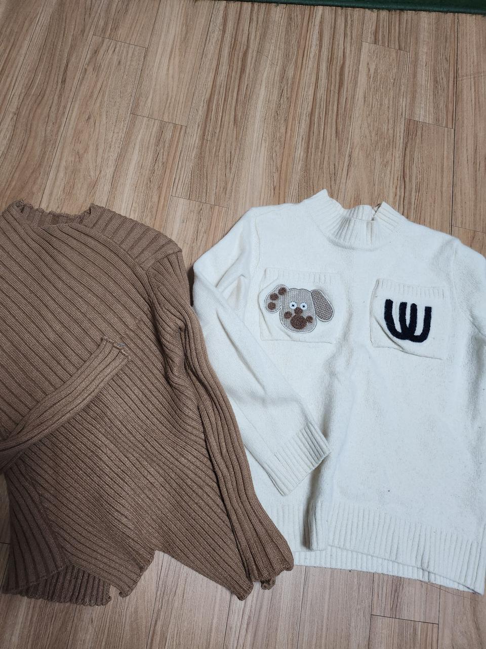 골프니트+언발니트 2개