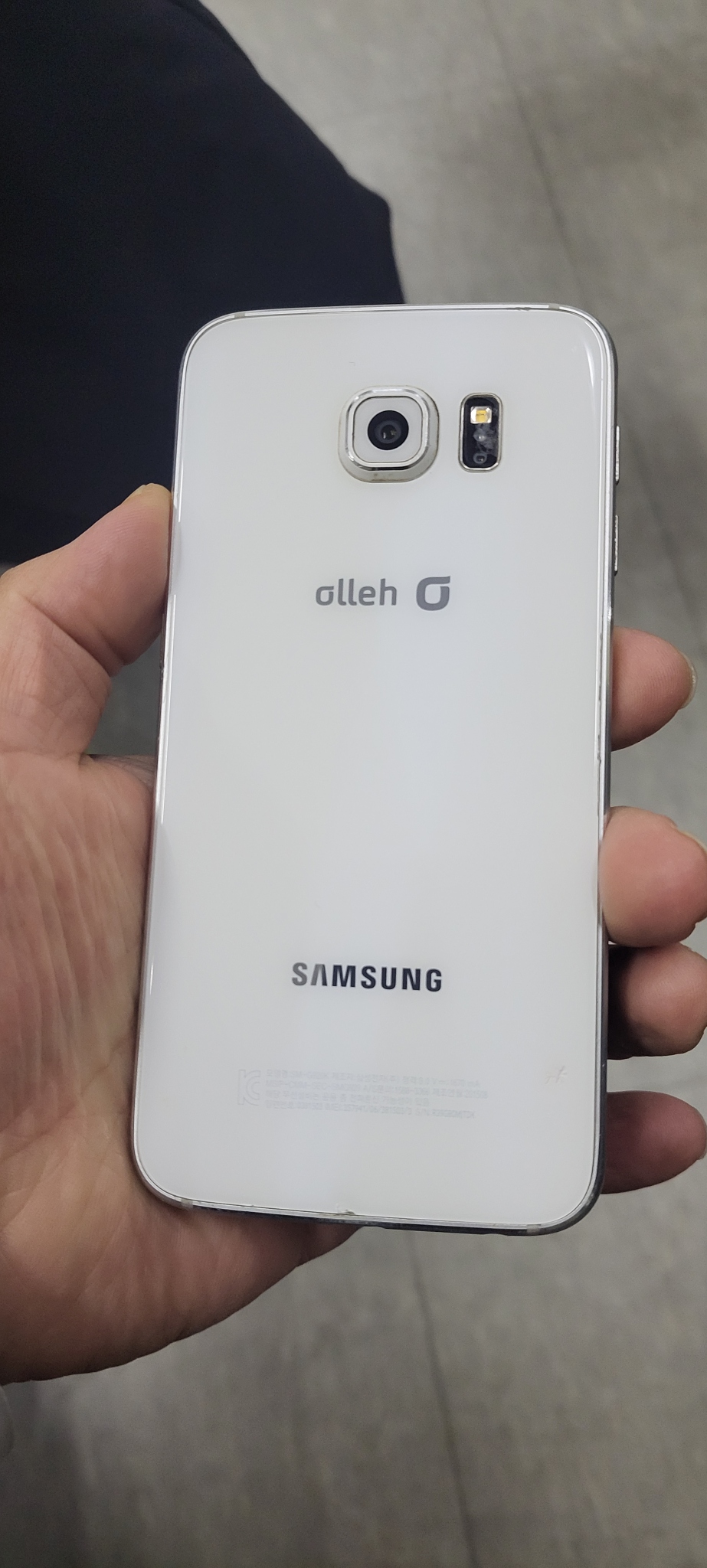 갤럭시 S6 화이트