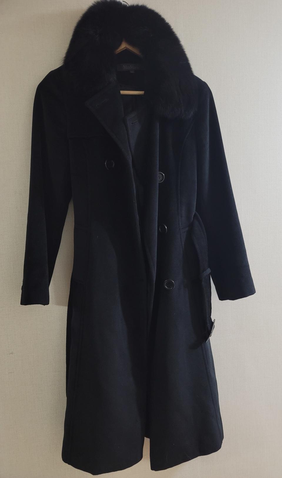 막스마라 st 울 캐시미어코트 44~슬림55 상태 좋음. 내용참조.