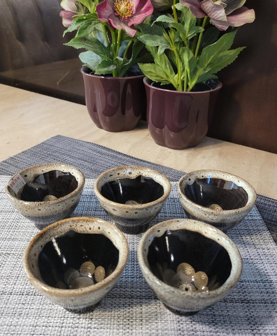 고급 도자기 소스그릇 세트