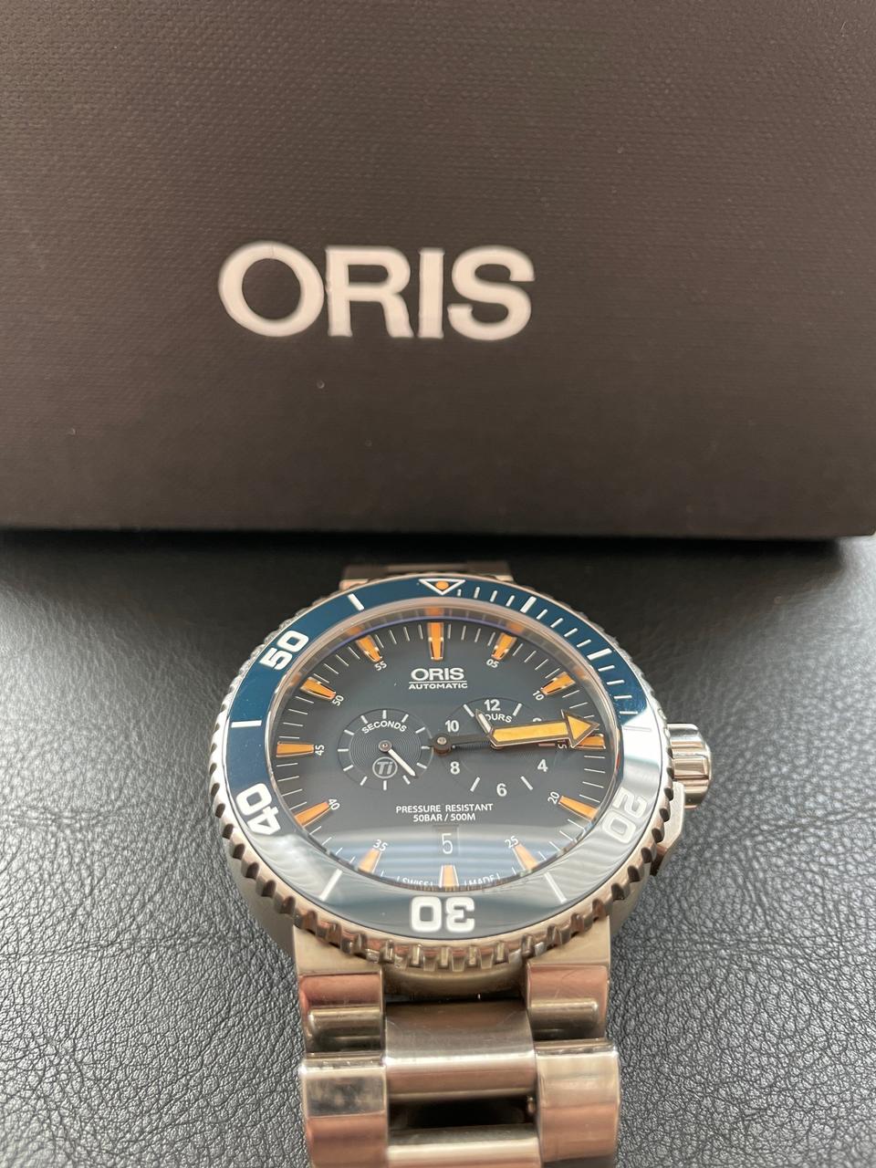 ORIS 오리스 애커스 투바타하 리미티드 에디션 다이버 시계