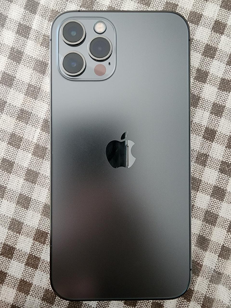 아이폰 12프로, 그라파이트(블랙), 128Gb