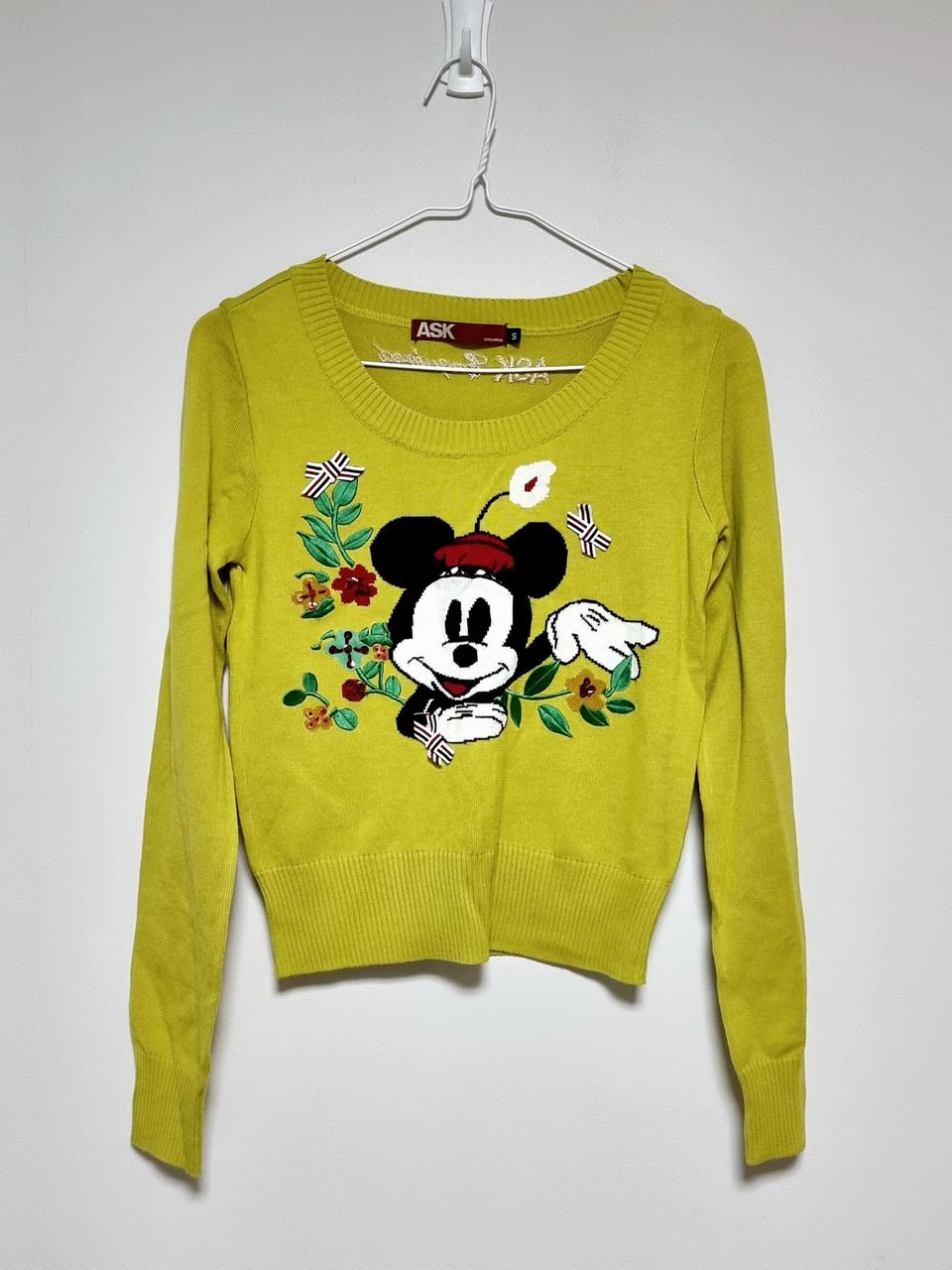 [새제품] ASK주니어 미키마우스 니트 (S)