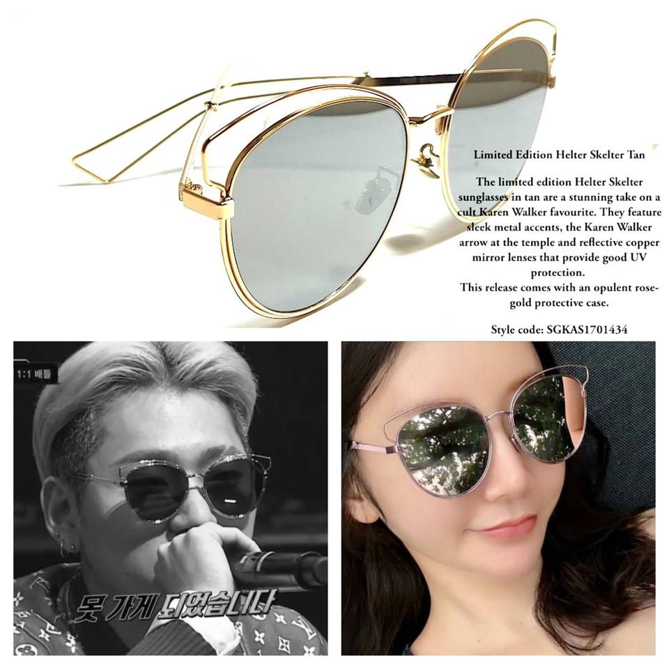 수입 빈티지 실버미러 복고 선글라스