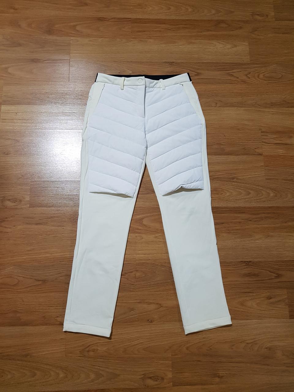 왁골프구스다운여성패딩팬츠