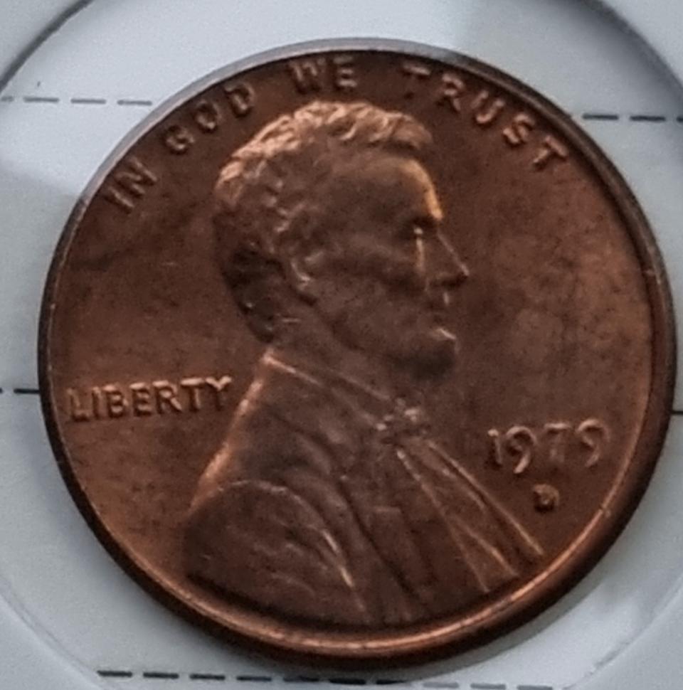 링컨 1센트 주화 1979_D 년도 페니