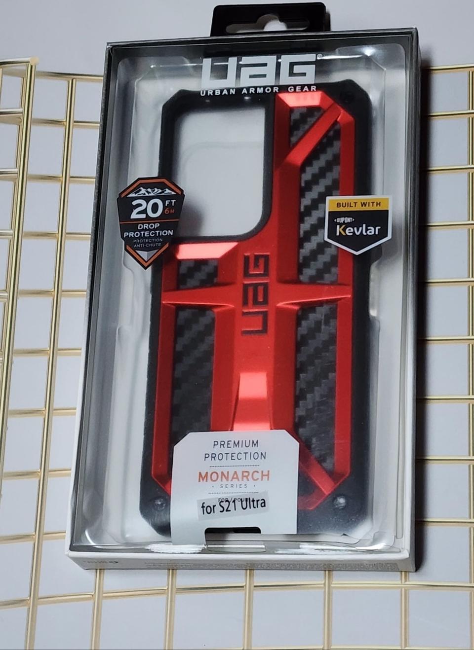 갤럭시 S21울트라 UAG 레드