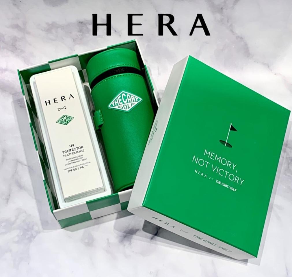 새상품 헤라 선크림, 더카트 골프공 파우치 셋트