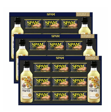 CJ 선물세트 스팸고급유3호 X 3개 1박스